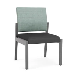 Hampton Armless Guest Chair in Designer Upholstery