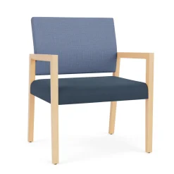Hampton Oversized Guest Chair in Designer Upholstery