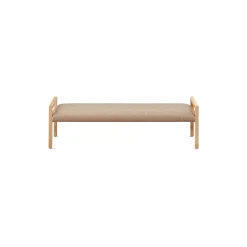 Hampton Three Seat Bench in Designer Upholstery