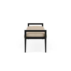Hampton Three Seat Bench in Designer Upholstery