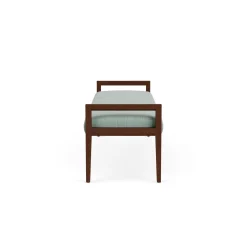 Hampton Three Seat Bench in Designer Upholstery