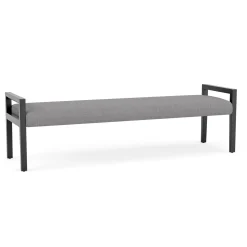 Hampton Three Seat Bench in Designer Upholstery