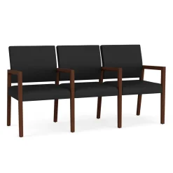 Hampton Three Seat Sofa with Center Arms in Standard Upholstery