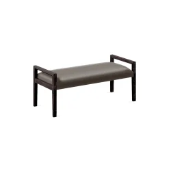 Hampton Two Seat Bench in Designer Upholstery