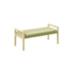 Hampton Two Seat Bench in Designer Upholstery