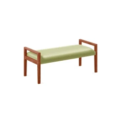 Hampton Two Seat Bench in Designer Upholstery