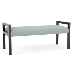 Hampton Two Seat Bench in Designer Upholstery