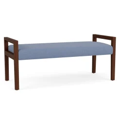 Hampton Two Seat Bench in Designer Upholstery