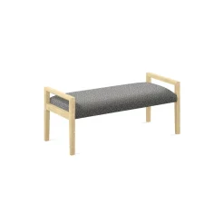 Hampton Two Seat Bench in Standard Upholstery