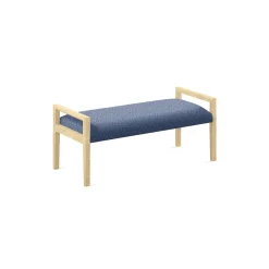 Hampton Two Seat Bench in Standard Upholstery