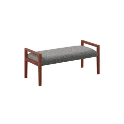Hampton Two Seat Bench in Standard Upholstery