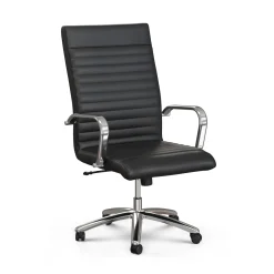 Harper Faux Leather High-Back Office Chair