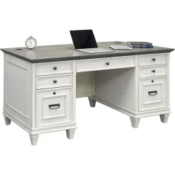 Hartford Double Pedestal Desk - 69.5
