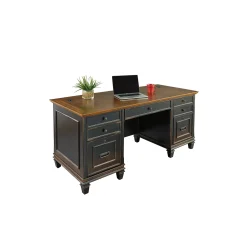Hartford Double Pedestal Desk - 69.5