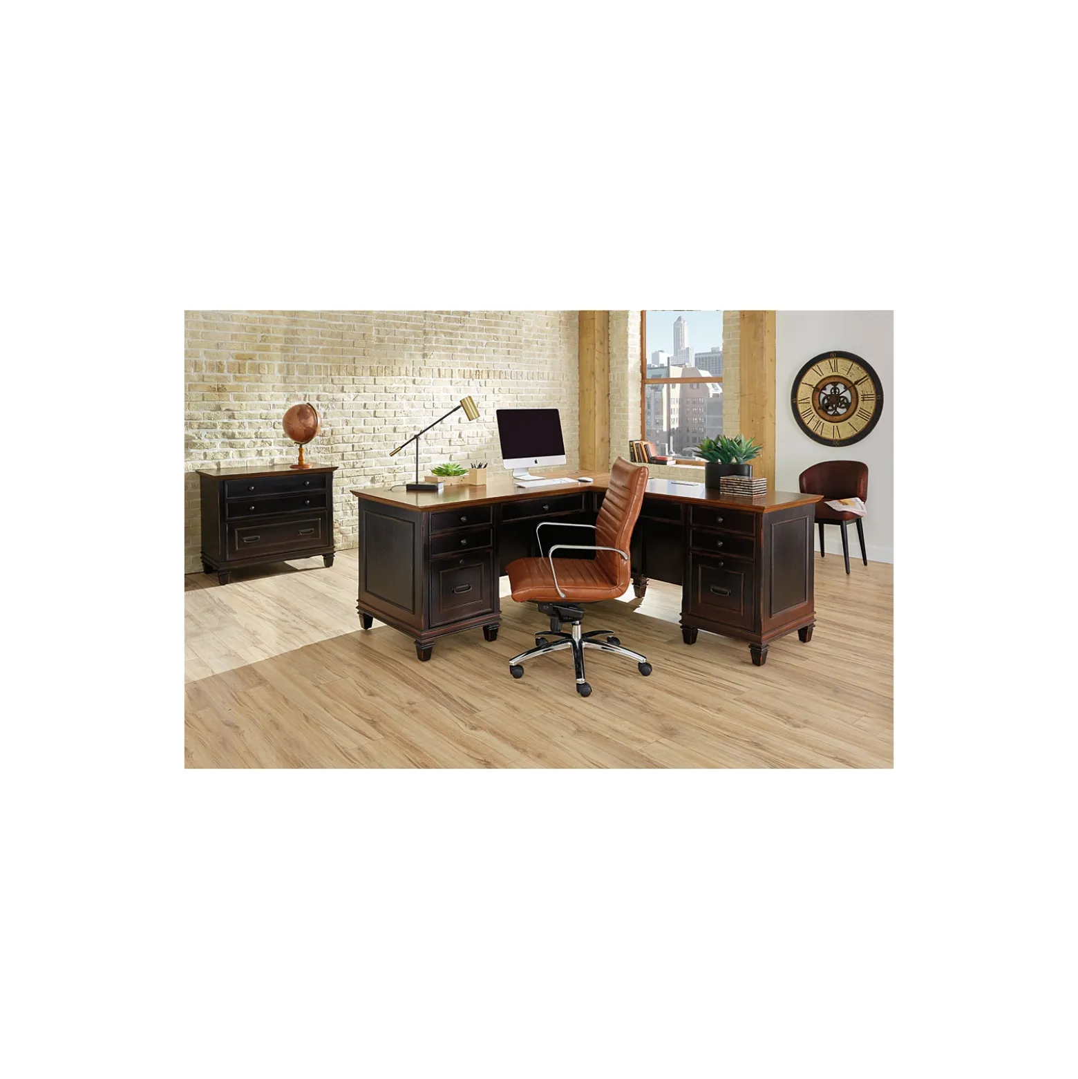 Hartford Two Drawer Lateral Storage File - 36"W