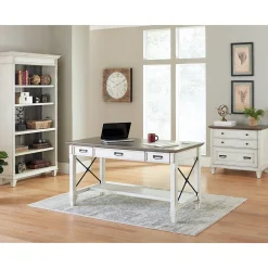 Hartford Writing Desk with Keyboard Tray - 60