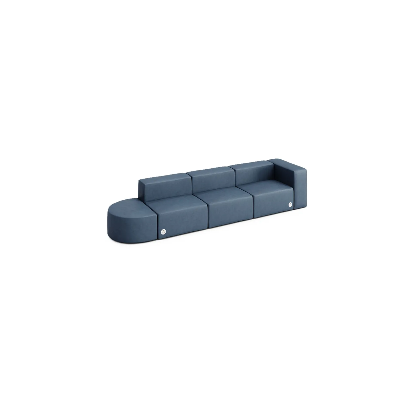 Haven 4 Person Modular Sofa with Power