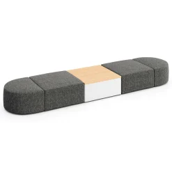 Haven 4 Person Modular Sofa with Table