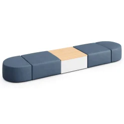 Haven 4 Person Modular Sofa with Table