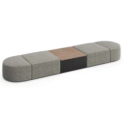 Haven 4 Person Modular Sofa with Table