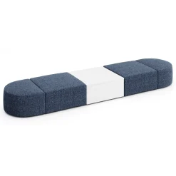 Haven 4 Person Modular Sofa with Table