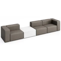 Haven 3 Person Modular Sofa with Table