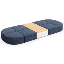 Haven 8 Person Modular Sofa with Table