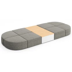 Haven 8 Person Modular Sofa with Table