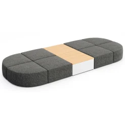 Haven 8 Person Modular Sofa with Table