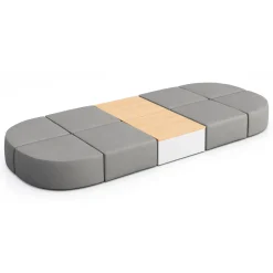 Haven 8 Person Modular Sofa with Table