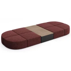 Haven 8 Person Modular Sofa with Table