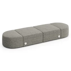 Haven 4 Person Modular Sofa with Power