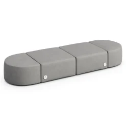 Haven 4 Person Modular Sofa with Power