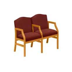 Heavy-Duty Fabric Traditional Two Seater