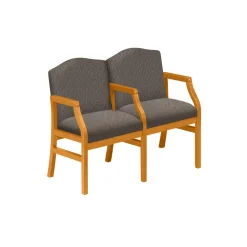 Heavy-Duty Fabric Traditional Two Seater