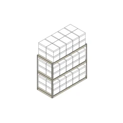 Heavy-Duty Shelving Unit - 69"W x 30"D x 60"H