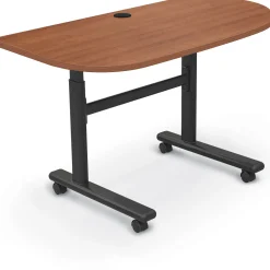 Height Adjustable Flippers Half Moon Mobile Flipper Table - 48