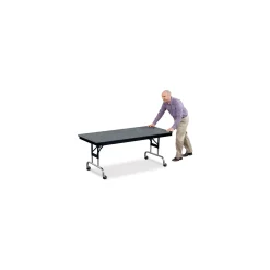 Height Adjustable Mobile Folding Table- 30