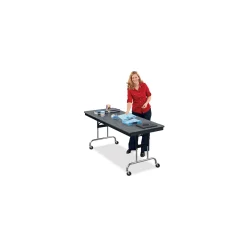 Height Adjustable Mobile Folding Table- 30