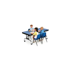 Height Adjustable Mobile Folding Table- 18
