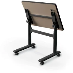Height-Adjustable Flip-Top Rectangle Desk - 32