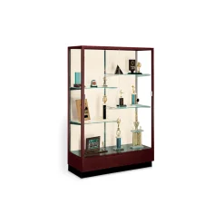 Heritage Classic Display Case with Mirror Backing - 48"W x 70"H