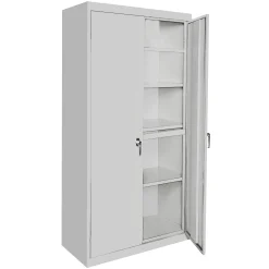 Hetfield Six Shelf Steel Storage Cabinet with Locking Doors - 36W