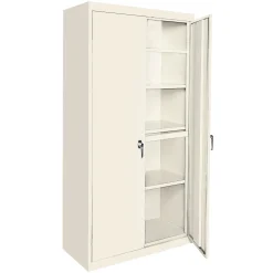 Hetfield Six Shelf Steel Storage Cabinet with Locking Doors - 36W