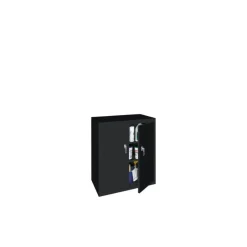 Hetfield Three Shelf Counter High Cabinet - 36