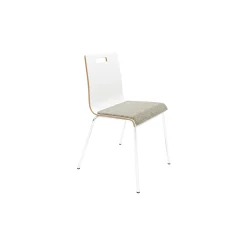 High-Back Upholstered Cafe Chair