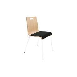 High-Back Upholstered Cafe Chair