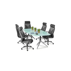 Highland Two Tone Leather Executive Office Chair