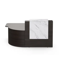 Holloway 63” L-Reception Desk w/ ADA Return – 94.5”Wx37.5”D