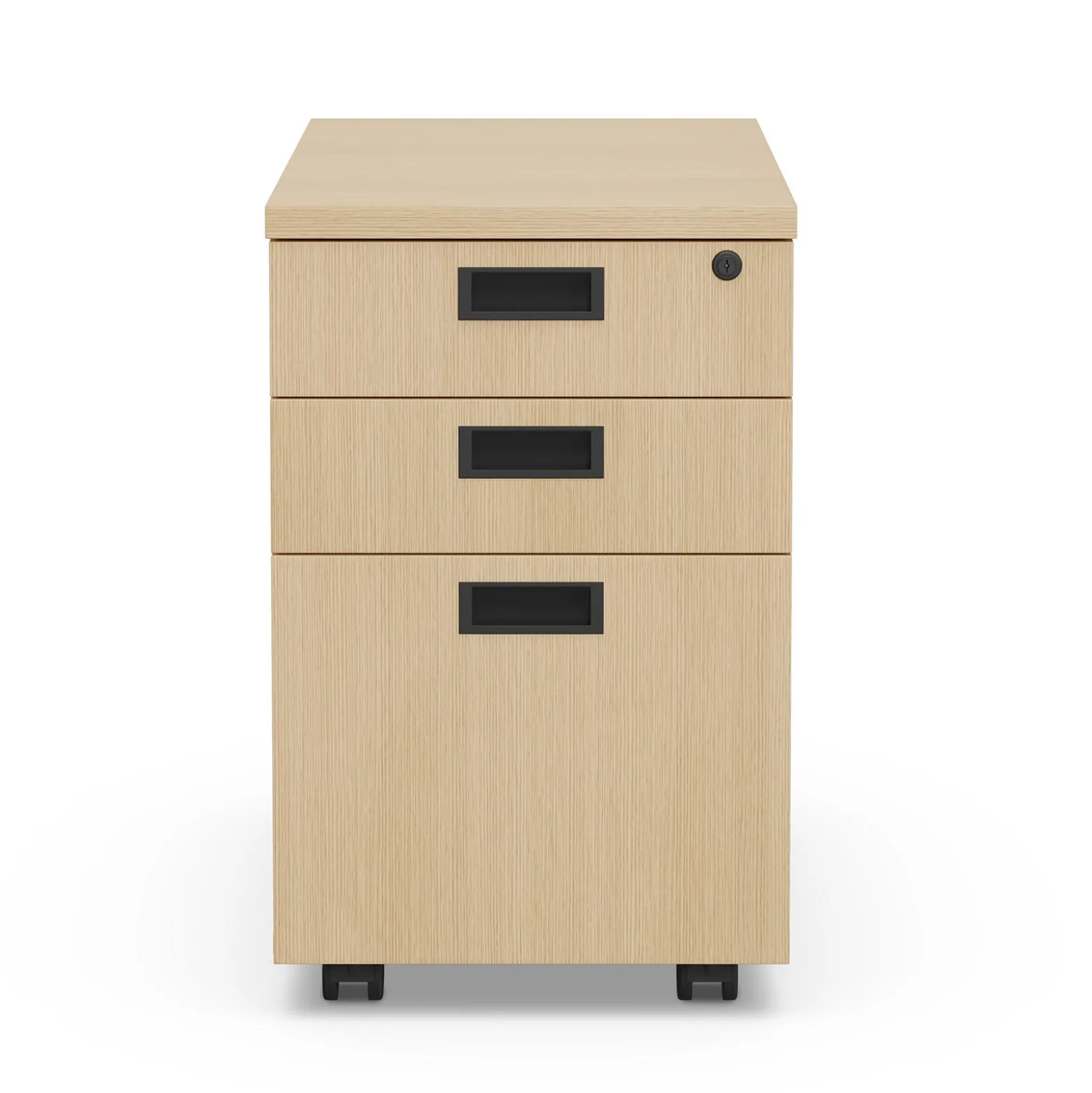 Holloway 3-Drawer Mobile File Pedestal – 15.5”Wx22”D